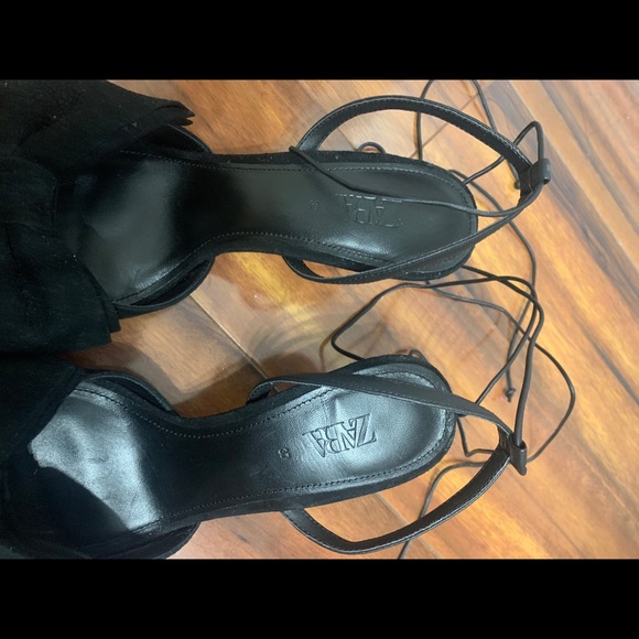 🚫SOLD🚫Zara Black Slingback Pump - Picture 7 of 8